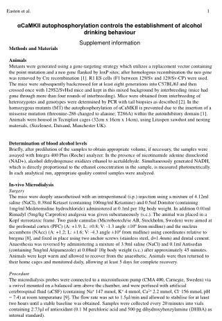 Methods and Materials Animals