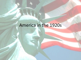 America in the 1920s