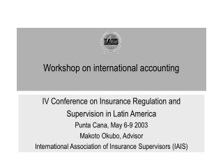 Workshop on international accounting