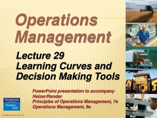 Operations Management