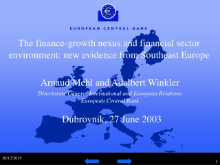 The finance-growth nexus and financial sector environment: new evidence from Southeast Europe