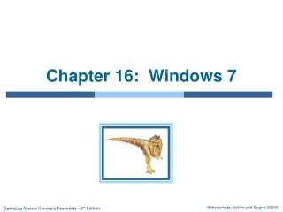 Chapter 16:  Windows 7