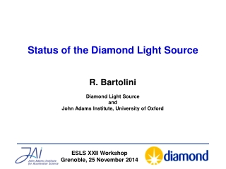 Status of the Diamond Light Source