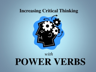 Increasing Critical Thinking