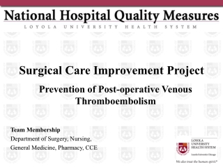 Surgical Care Improvement Project