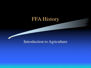 FFA History