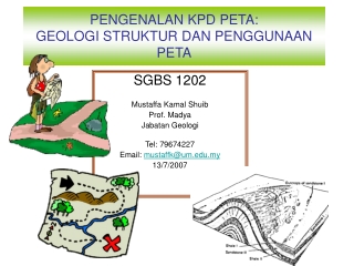 PENGENALAN KPD PETA: GEOLOGI STRUKTUR DAN PENGGUNAAN PETA