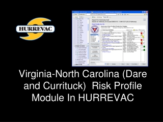 Virginia-North Carolina (Dare and Currituck)  Risk Profile Module In HURREVAC