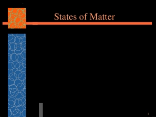 States of Matter