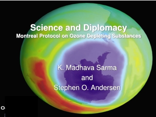 Science and Diplomacy  Montreal Protocol on Ozone Depleting Substances