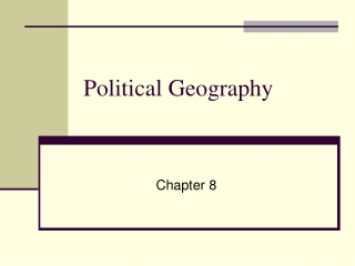 Political Geography