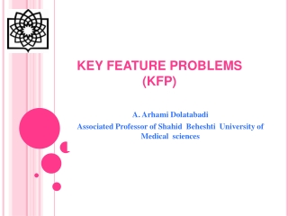 KEY FEATURE PROBLEMS (KFP)