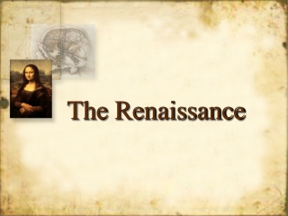 The Renaissance