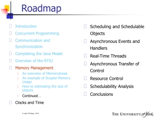 Roadmap