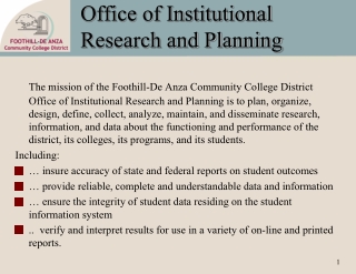 Office of Institutional Research and Planning