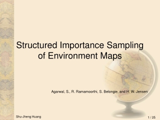 Structured Importance Sampling of Environment Maps