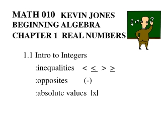 MATH 010