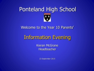 Ponteland High School