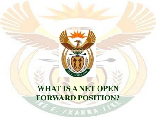 WHAT IS A NET OPEN  FORWARD POSITION?