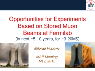 Milorad Popovic MAP Meeting May, 2015