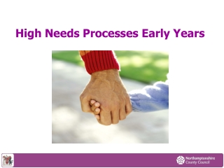 High Needs Processes Early Years