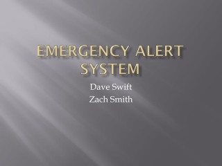 Emergency Alert System