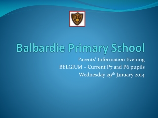 Balbardie Primary School