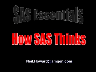 SAS Essentials