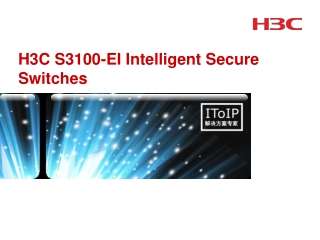 H3C S3100-EI Intelligent Secure Switches