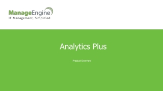 Analytics Plus