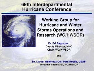 69th Interdepartmental  Hurricane Conference