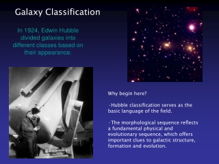 Galaxy Classification