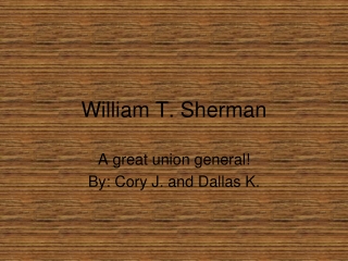 William T. Sherman