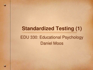 Standardized Testing (1)