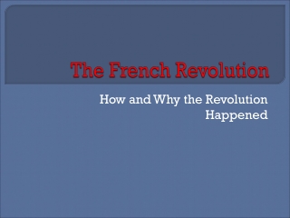 The French Revolution