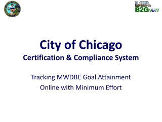 City of Chicago Certification &amp; Compliance System