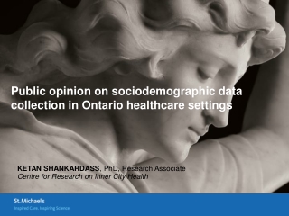 Public opinion on sociodemographic data collection in Ontario healthcare settings