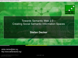 Towards Semantic Web 2.0 –  Creating Social Semantic Information Spaces