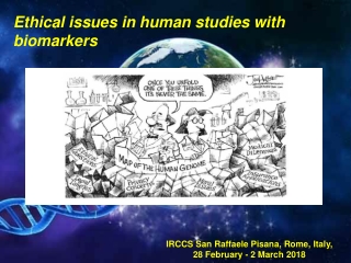 Ethical issues in human studies with biomarkers