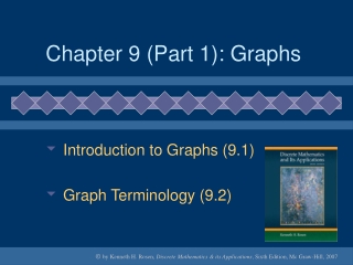 Chapter 9 (Part 1): Graphs