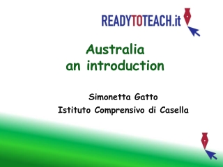 Australia an introduction