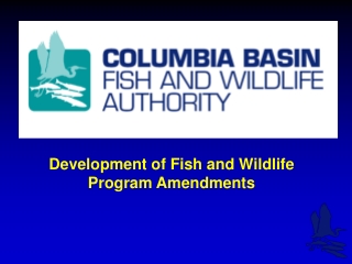 Development of Fish and Wildlife Program Amendments