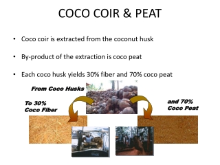 COCO COIR &amp; PEAT