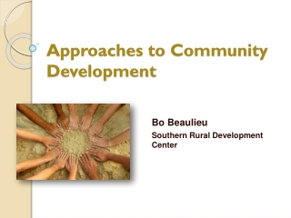 Approaches to Community Development