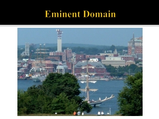 Eminent Domain