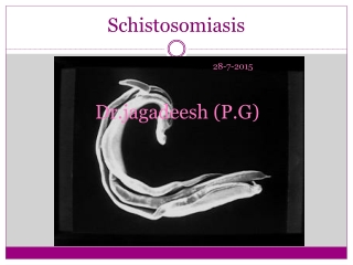 Schistosomiasis