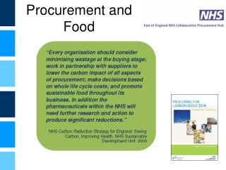 Procurement and Food