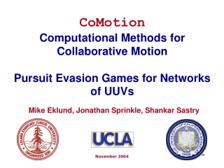 Pursuit Evasion Games for Multiple UUVs