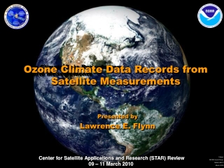 Ozone Climate Data Records from  Satellite Measurements