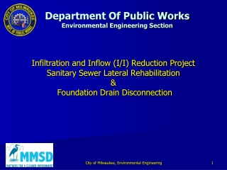 Department Of Public Works Environmental Engineering Section